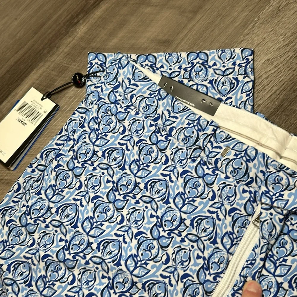 RLX Ralph Lauren Tailored Fit Tropical Fish Golf Pants - 33x32